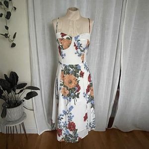 Commense Floral Midi Dress (NWT)